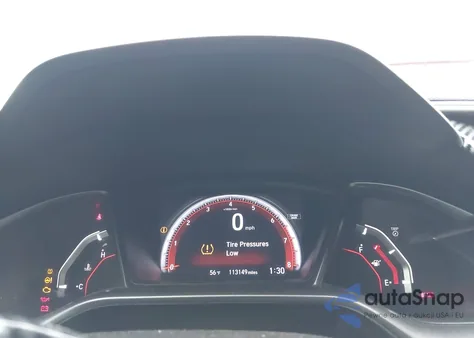 2019 Honda Civic Si из США, поврежденный, VIN 2HGFC1E56KH705042